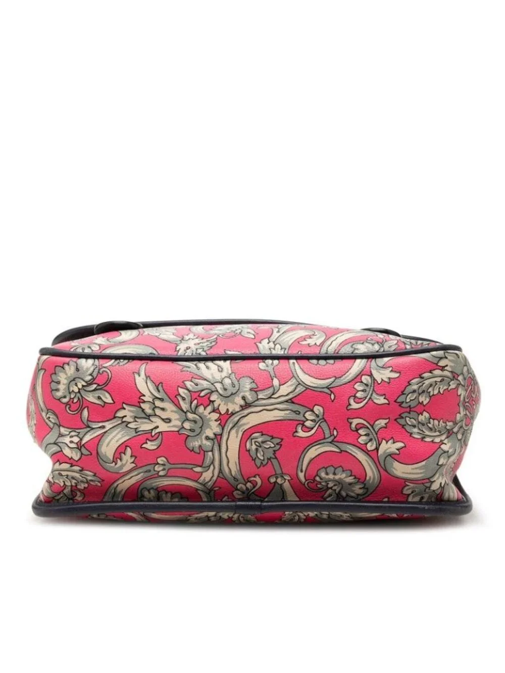 Loewe Anagram Crossbody Shoulder Bag Pink Multicolor Leather